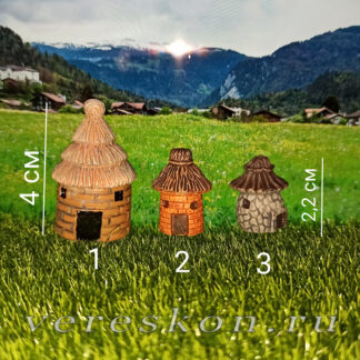 Амбар круглый, мини-хижина