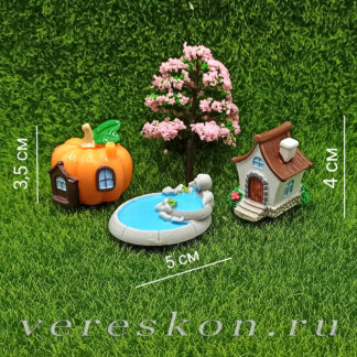 Сказочные домики, бассейн