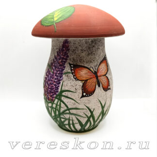 Гриб-шкатулка, деревянный