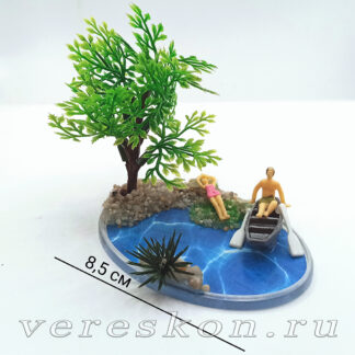 Композиция на овальном основании