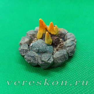 Костёр с рыбой