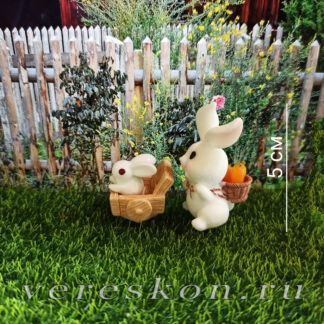 Кролик с крольчонком (набор)