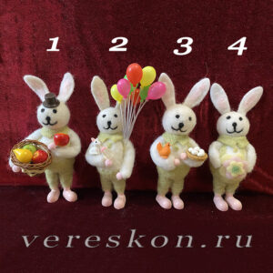 Кролик валяный тематический