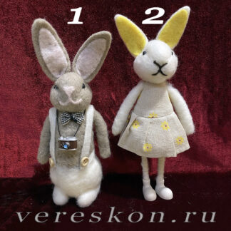 Кролик валяный