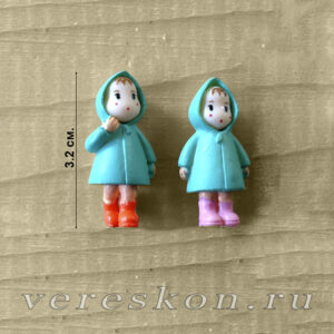 Куколки в плащиках (за 1 шт.)