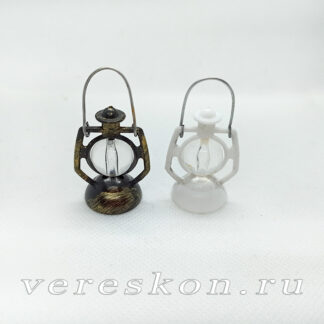 Керосиновая лампа с ручкой, малая