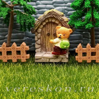 Медвежонок с рюкзачком, воздушные шарики