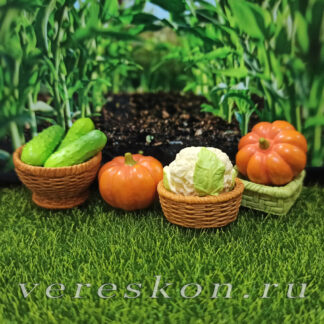 Овощи, корзинки
