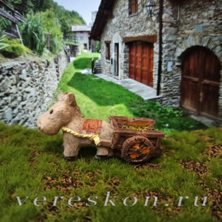 Ослик с тележкой