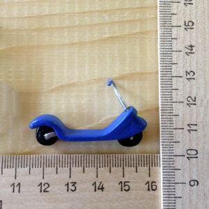 Самокат синий