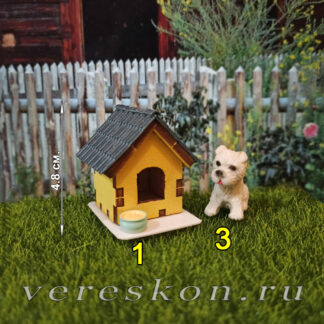 Собака, будка