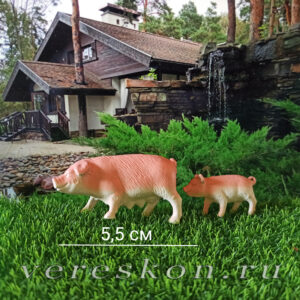 Свинья с поросёнком (набор)
