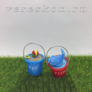 Ведро цветное (за 1 шт.)